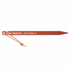 Piquets De Tente Big Agnes Dirt Dagger UL 7.5 Pack De 6 (Orange) -Big Agnes Boutique piquets de tente big agnes dirt dagger ul 75 pack de 6 orange 3