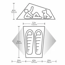 Tente Autoportante Big Agnes Copper Spur 2 Platinum (Grey/orange) -Big Agnes Boutique tente autoportante big agnes copper spur 2 platinum greyorange 6