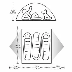 Tente Autoportante Big Agnes Copper Spur 3 Platinum (Gray/orange) -Big Agnes Boutique tente autoportante big agnes copper spur 3 platinum grayorange 6