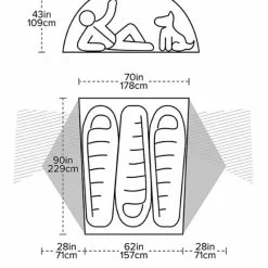 Tente Big Agnes Copper Spur HV UL3 MtnGLO (Silver Gray) -Big Agnes Boutique tente big agnes copper spur hv ul3 mtnglo silver gray 4